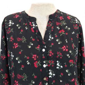 Floral print blouse